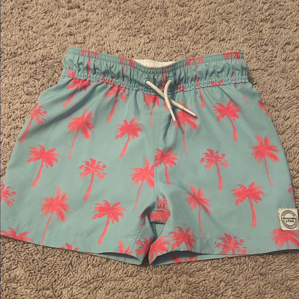 Abercrombie Kids  Palm Tree Swim Shorts